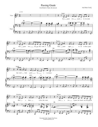 Passing Grade - Relative Talent, the musical
