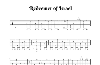 Redeemer of Israel (arr. Charles Linton)