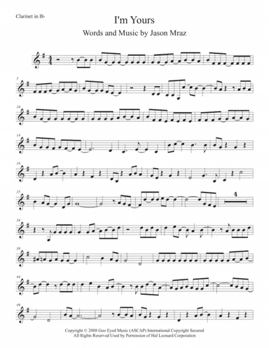 I'm Yours (arr. Kevin Busse)