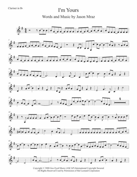 I'm Yours (arr. Kevin Busse)