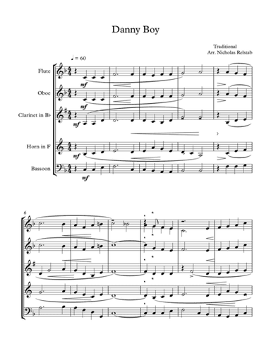 Danny Boy (arr. Nicholas James Relstab)