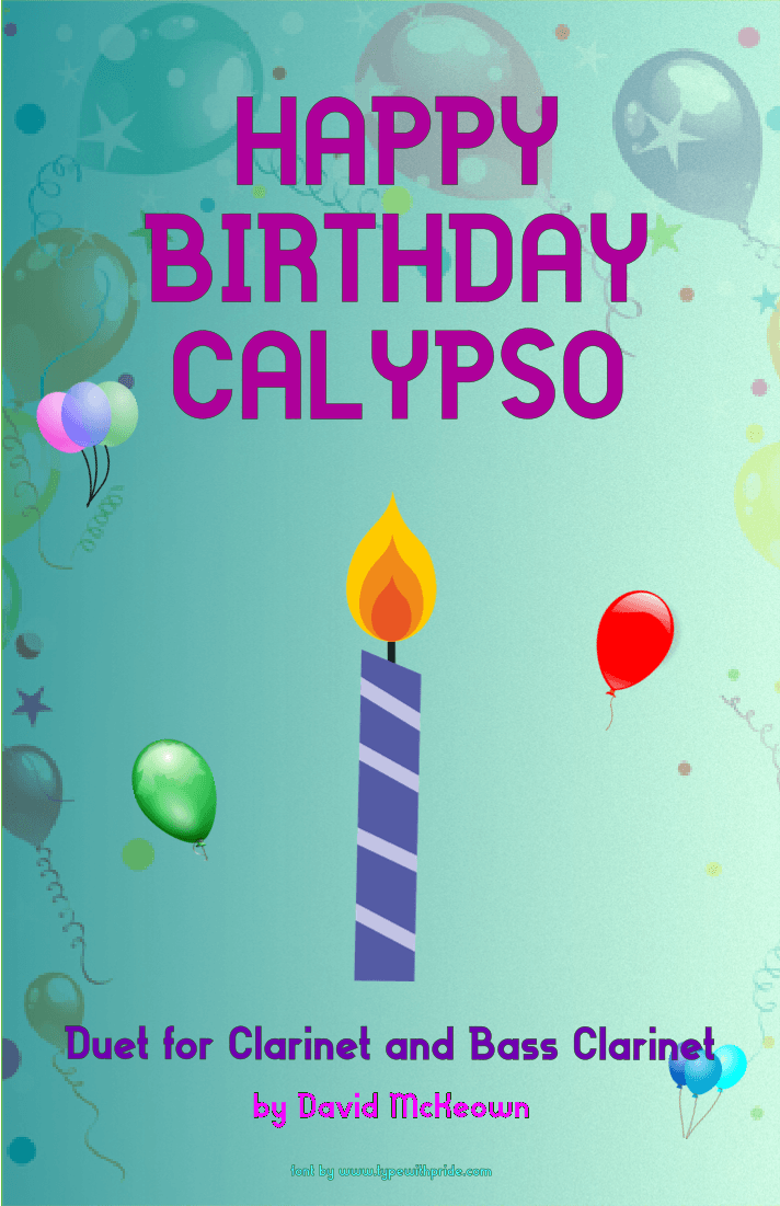 Happy Birthday Calypso, for Clarinet and Bass Clarinet Duet (arr. David McKeown)