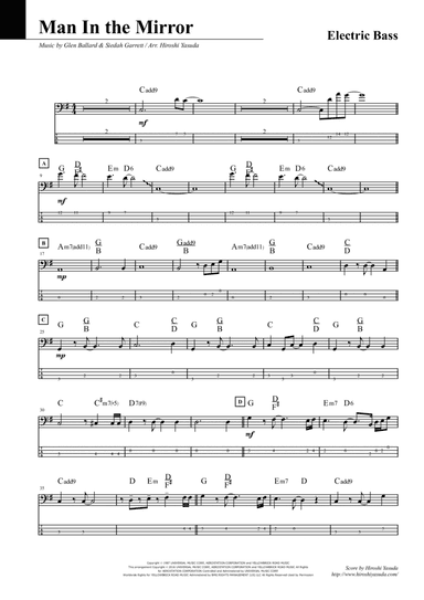 Man In The Mirror (arr. Hiroshi Yasuda)