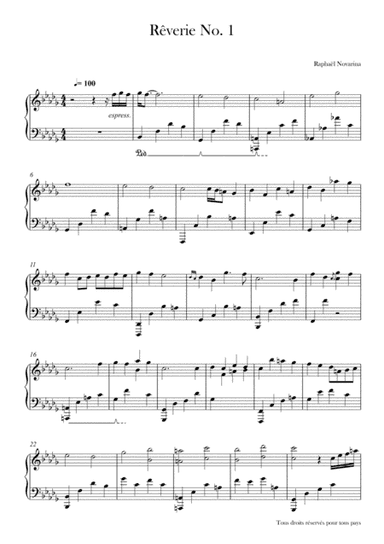 Rêverie No. 1