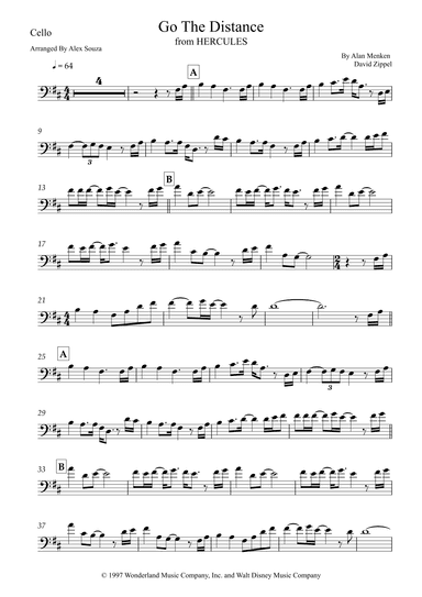 Go The Distance (arr. Alex Souza)