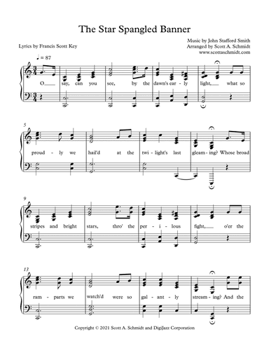 The Star Spangled Banner (arr. Scott A. Schmidt)