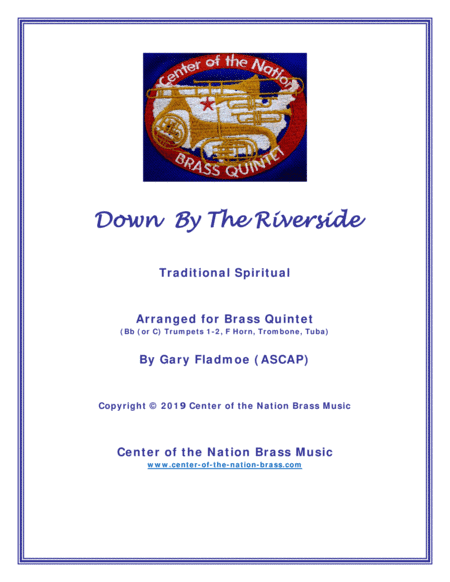 Down By The Riverside (arr. Gary Fladmoe (ASCAP))