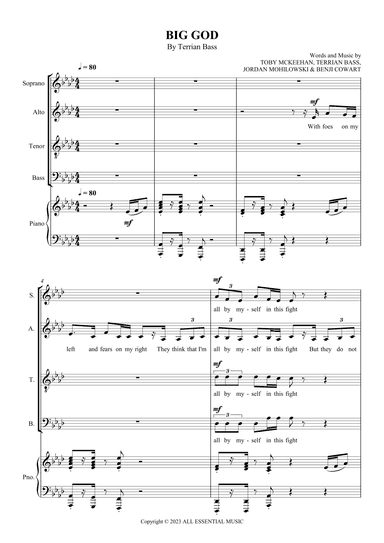 Big God (arr. SCMusic)