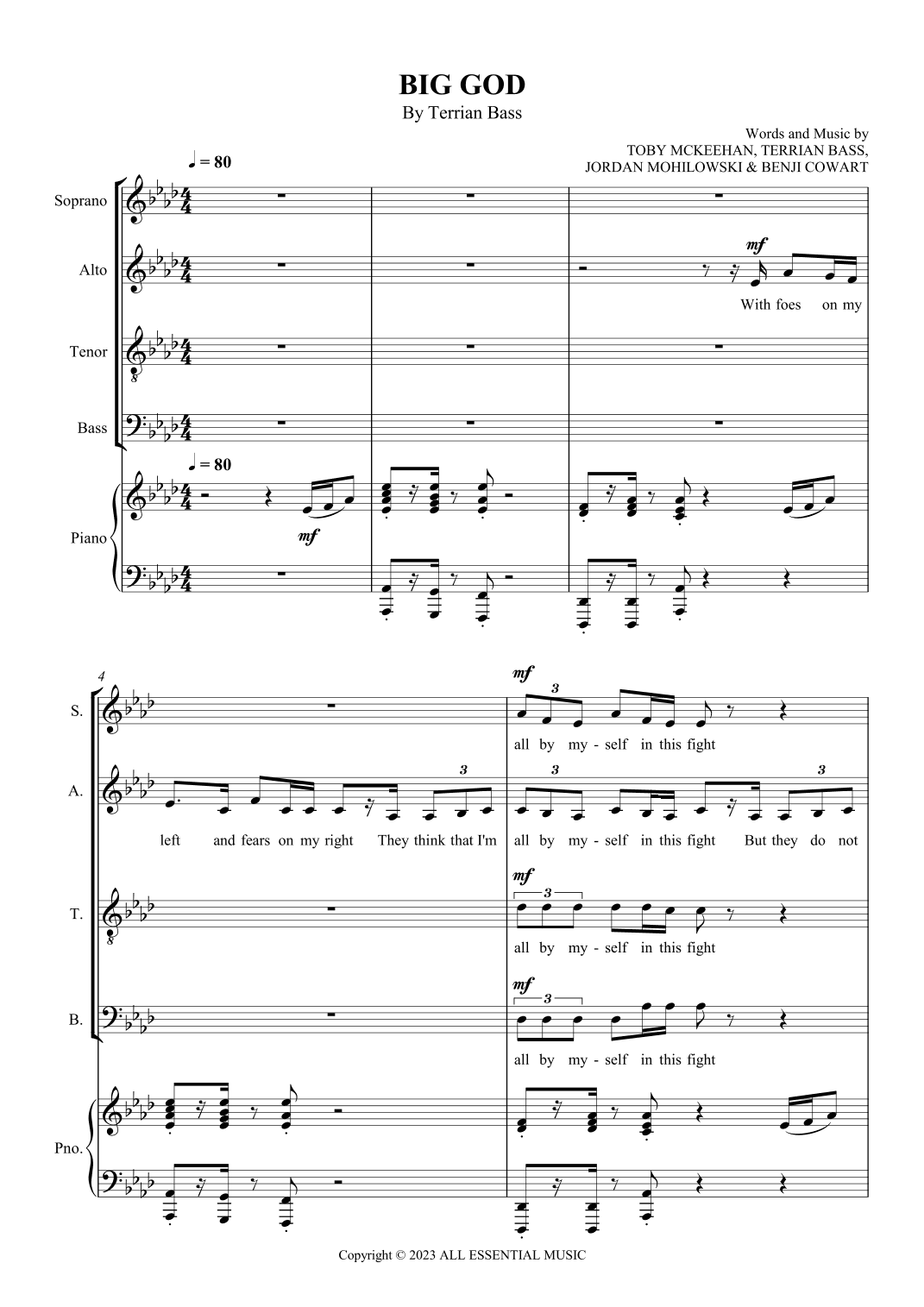 Big God (arr. SCMusic)