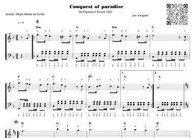 Conquest Of Paradise (arr. Sérgio Matias da Cunha)