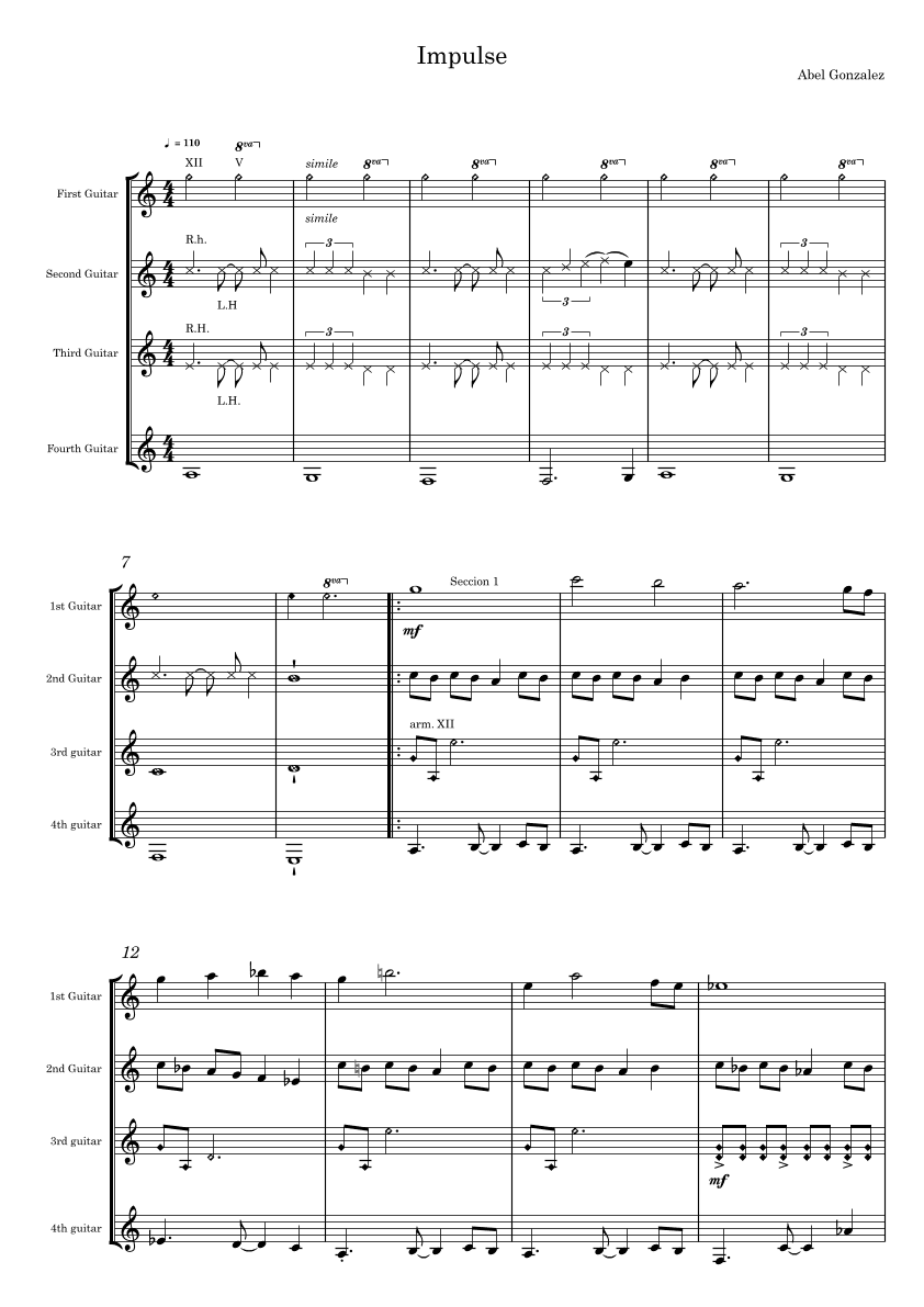 Impulse - Score Only