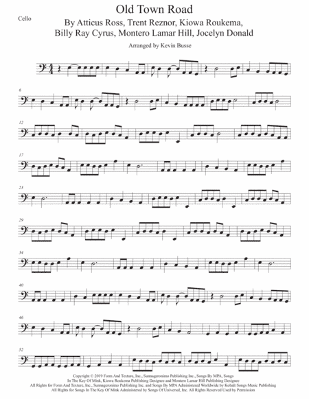 Old Town Road (remix) (arr. Kevin Busse)