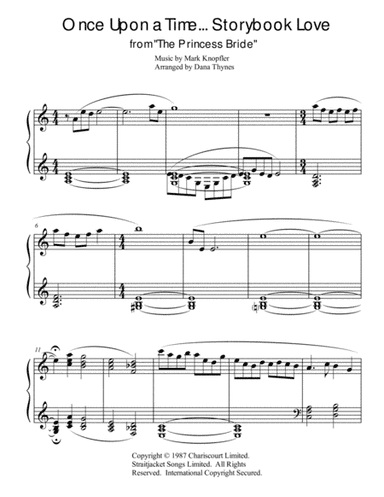 Once Upon A Time...storybook Love (arr. Dana Thynes)
