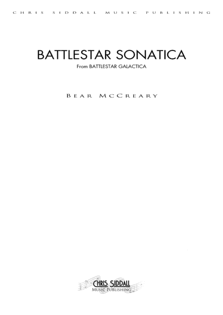 Battlestar Sonatica (arr. Chris Siddall Music Publishing)