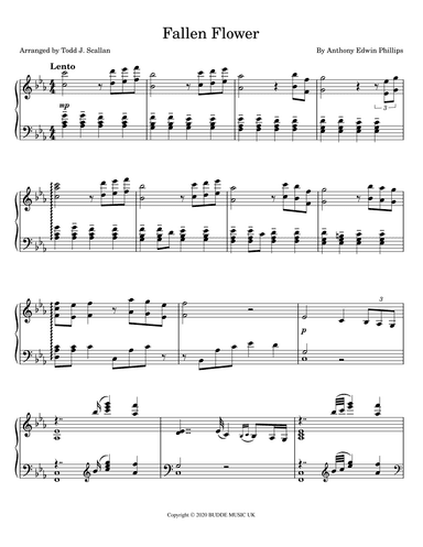 Fallen Flower (arr. Todd J. Scallan)
