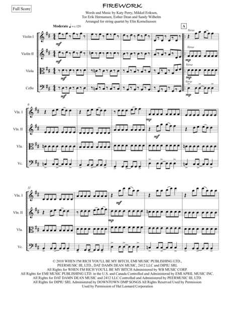 Firework (arr. Elin Korneliussen)