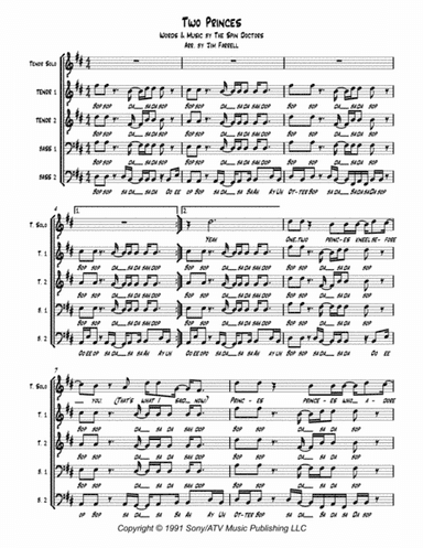 Two Princes (arr. Jim Farrell)