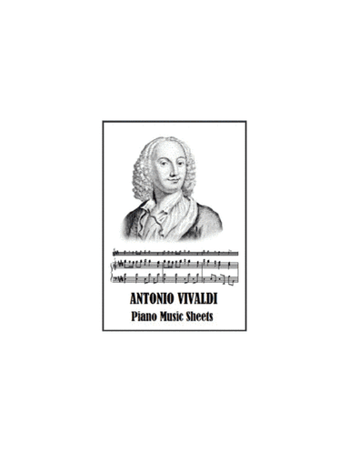 Antonio Vivaldi Piano Music sheets (arr. GLCreatives)