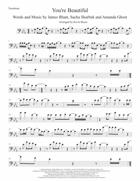 You're Beautiful (arr. Kevin Busse)