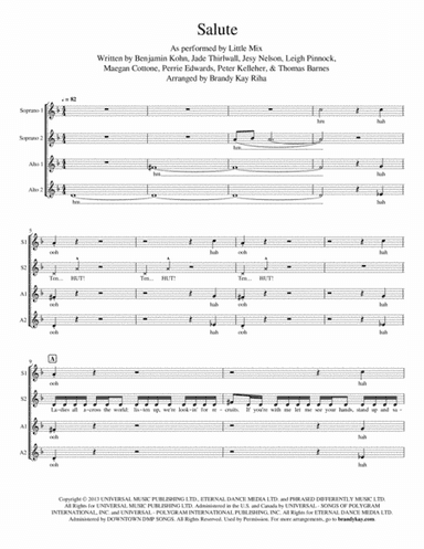 Salute (arr. BK Riha / Brandy Kay Riha)
