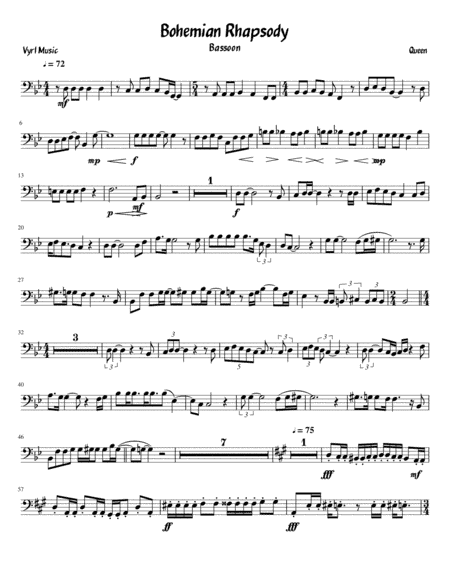 Bohemian Rhapsody (arr. Sean M.)