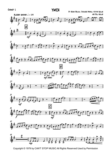 Y.m.c.a. (arr. Bill Willis)