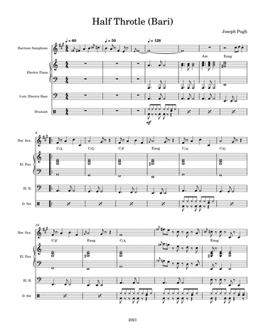 Half Throtle (Baritone Sax Solo)