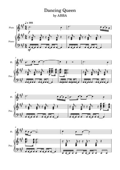 Dancing Queen (arr. Anya Alston)