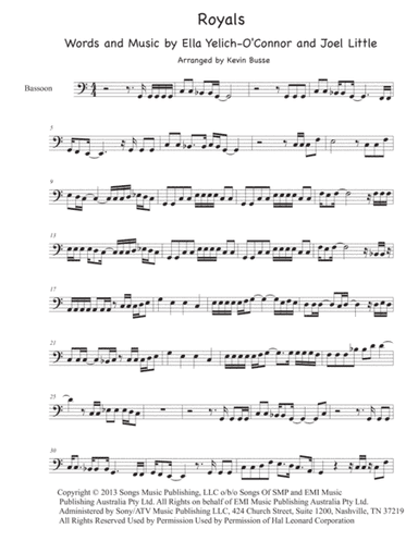 Royals (arr. Kevin Busse)