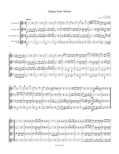 Allegro from Alceste (arr. Nick Lacanski)