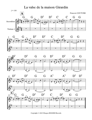 La valse de la maison Girardin