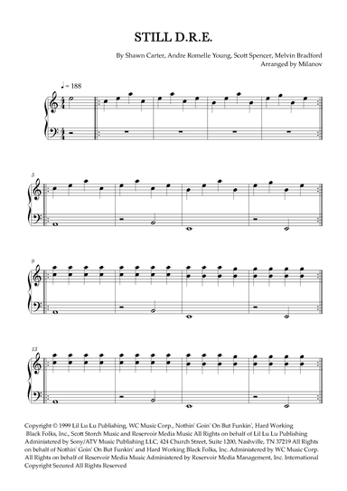 Still D.r.e. (arr. Milanov)