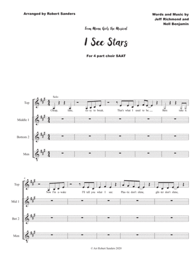 I See Stars (arr. Robert Sanders)