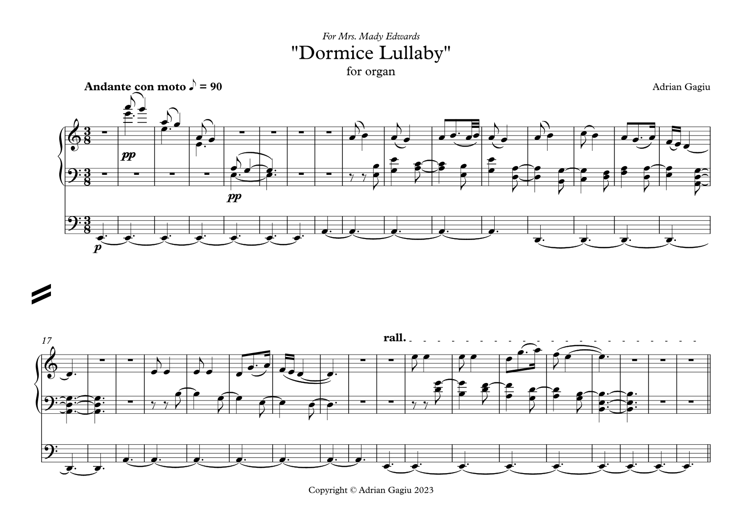 Dormice Lullaby