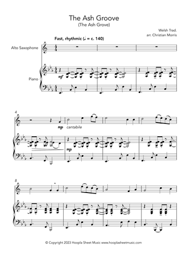 The Ash Groove (The Ash Grove) (arr. Christian Morris)