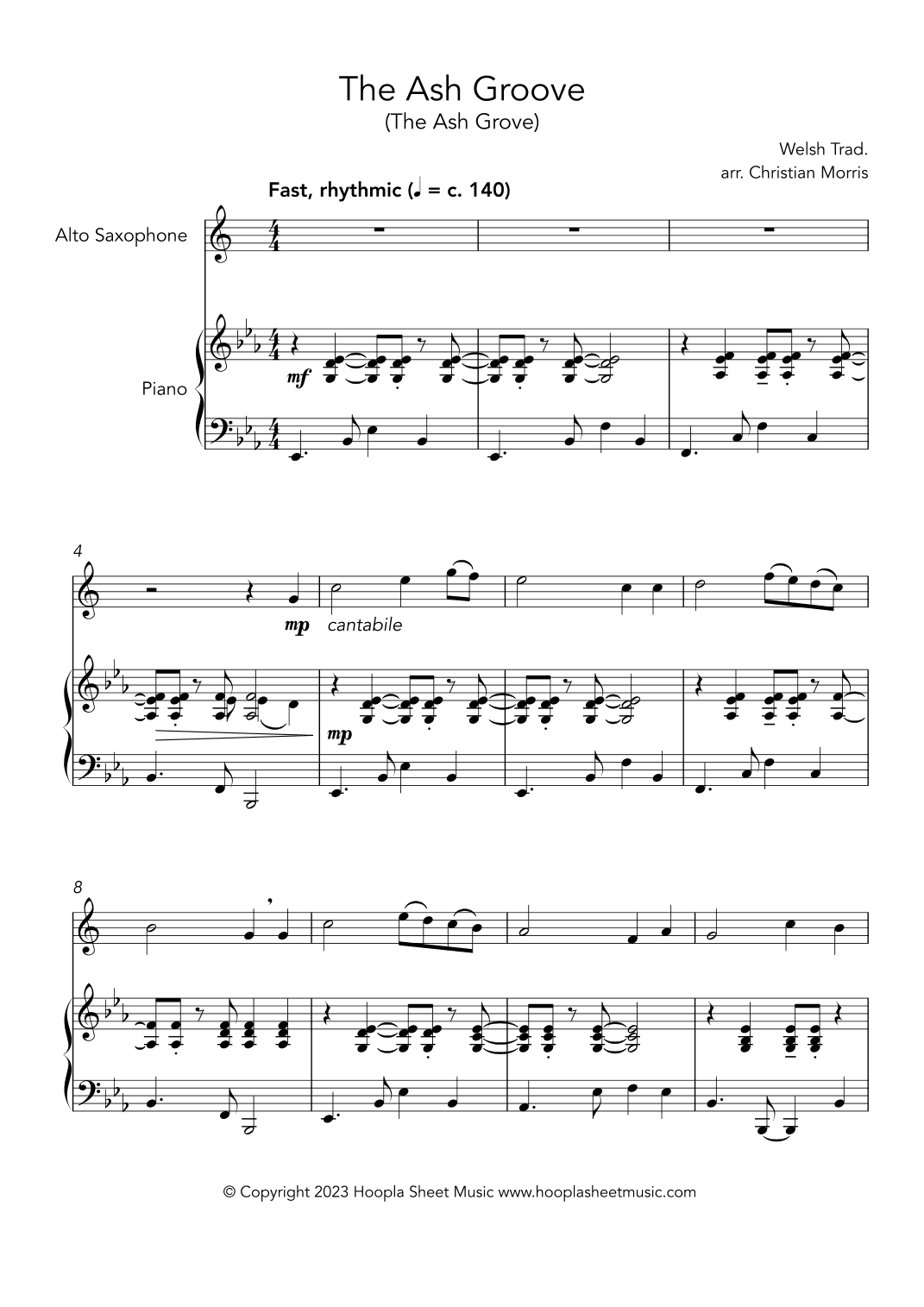 The Ash Groove (The Ash Grove) (arr. Christian Morris)