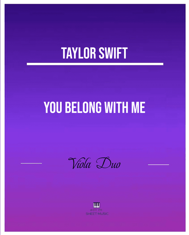 You Belong With Me (arr. ANDRE LAITANO)