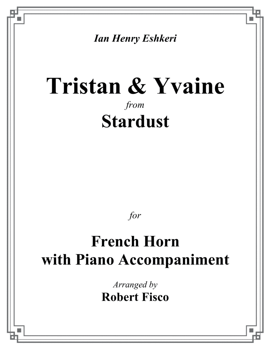 Tristan & Yvaine (arr. Robert Fisco)