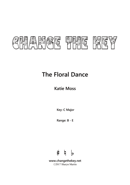 The Floral Dance - C Major (arr. Change the Key)