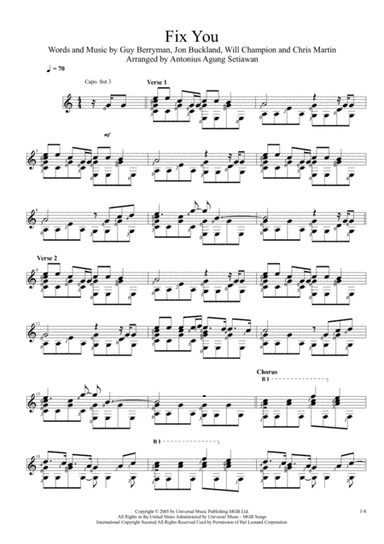 Fix You (arr. Antonius Agung Setiawan)