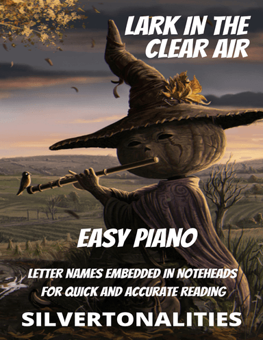 Lark in the Clear Air for Easy Piano (arr. SilverTonalities)