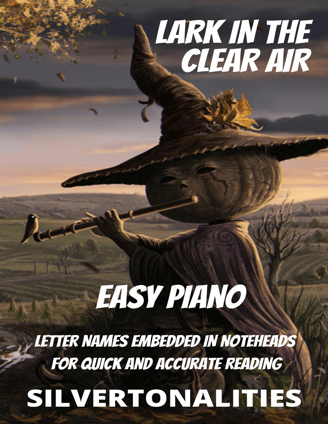 Lark in the Clear Air for Easy Piano (arr. SilverTonalities)