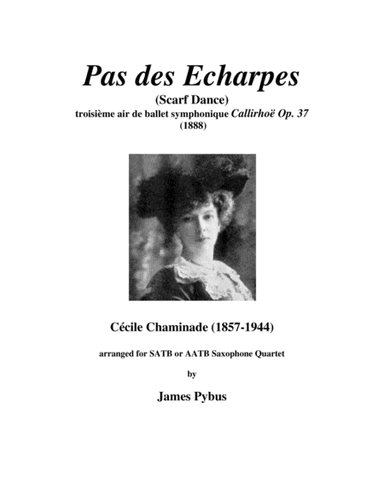 Scarf Dance Op 37 (Pas des Echarpes, troisième air de ballet symphonique Callirhoë Op. 37) (arr. James Pybus)