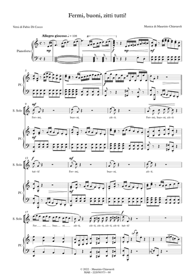 Fermi, buoni, zitti tutti!