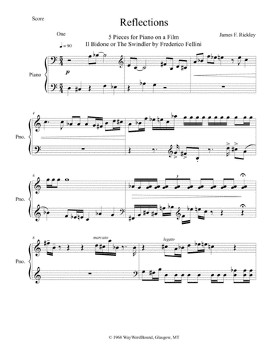 Reflections for Piano