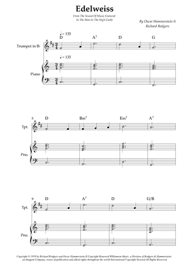 Edelweiss (arr. Wesley S. SIlva)