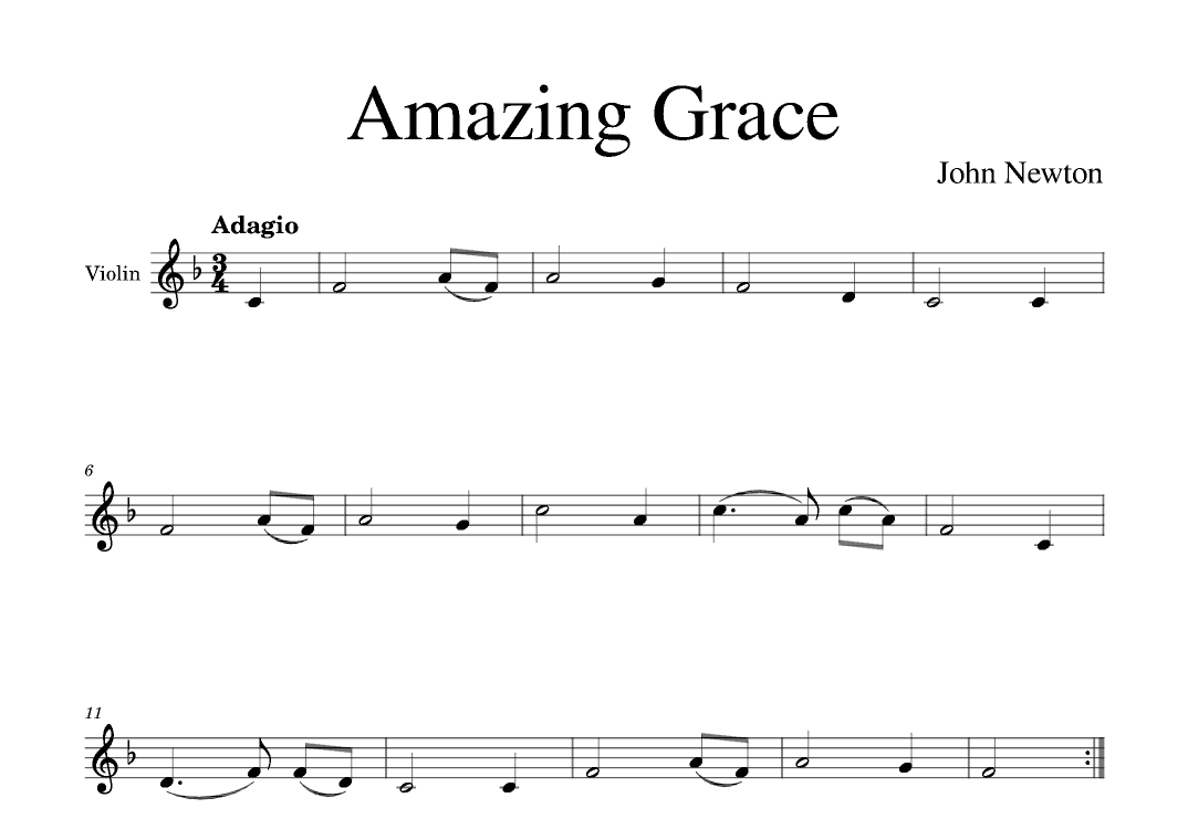 Amazing Grace (arr. Golden Skull Editions)