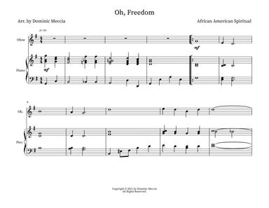 Oh, Freedom (arr. Dominic Meccia)
