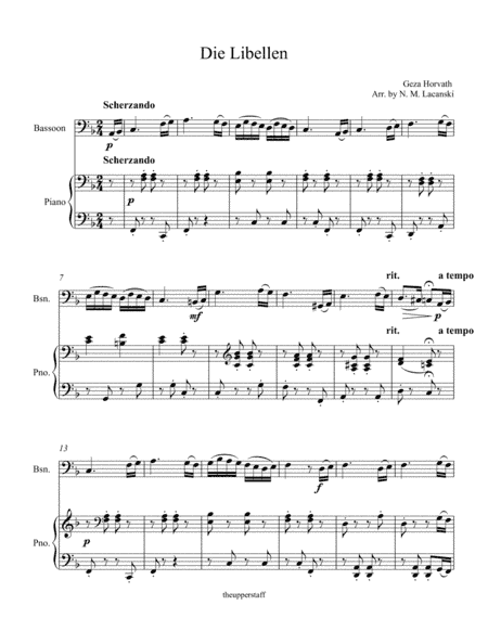 The Dragonfly (arr. Nick Lacanski)