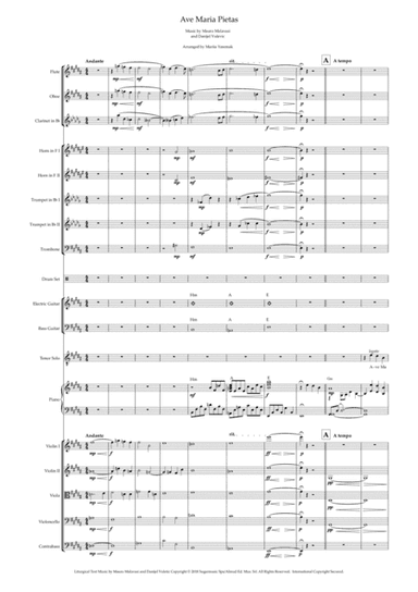 Ave Maria Pietas (arr. Mariia Yaremak)